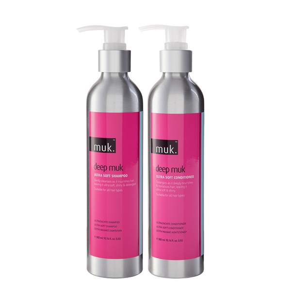 Muk Deep Muk Ultra Soft Shampoo & Conditioner 300ml Duo
