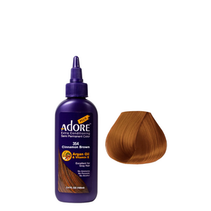 Adore Plus Semi Permanent Hair Color - 354 Cinnamon Brown