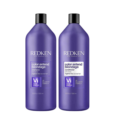 Redken Color Extend Blondage Shampoo & Conditioner 1 Litre Duo