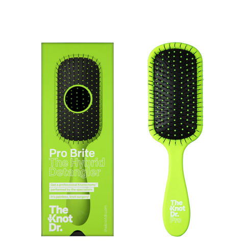 The Knot Dr Pro Brite Hybrid Detangler Brush - Pomelo