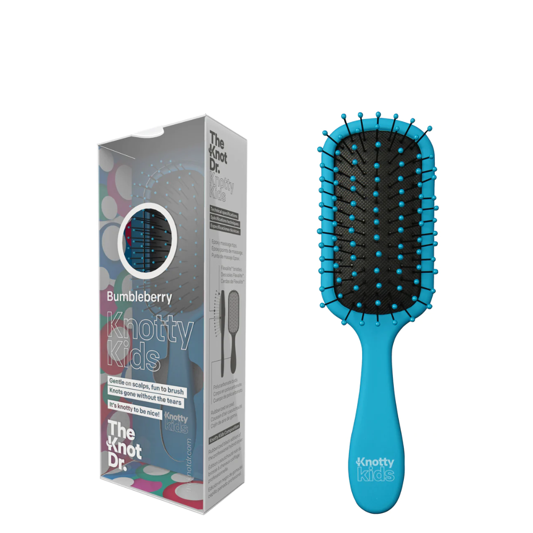 The Knot Dr Knotty Kids Detangling Brush - Bumbleberry