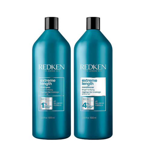 Redken Extreme Length Shampoo & Conditioner 1 Litre Duo