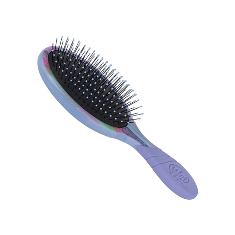 Wet Brush Pro Swift Strokes Detangler Hair Brush Purple Streams