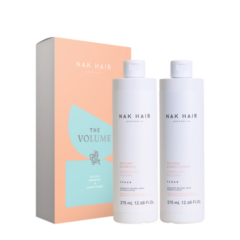 Nak Hair Volume Shampoo & Conditioner 375ml Duo