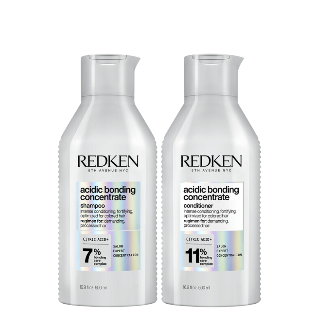 Redken Acidic Bonding Concentrate Shampoo & Conditioner 500ml Duo