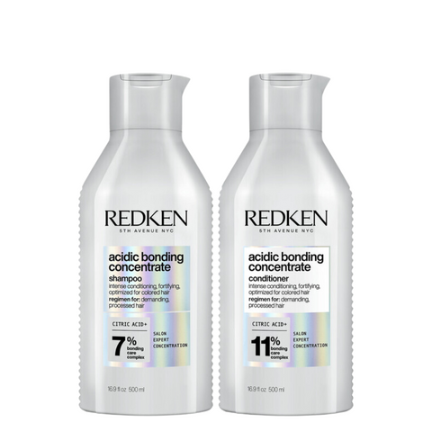 Redken Acidic Bonding Concentrate Shampoo & Conditioner 500ml Duo