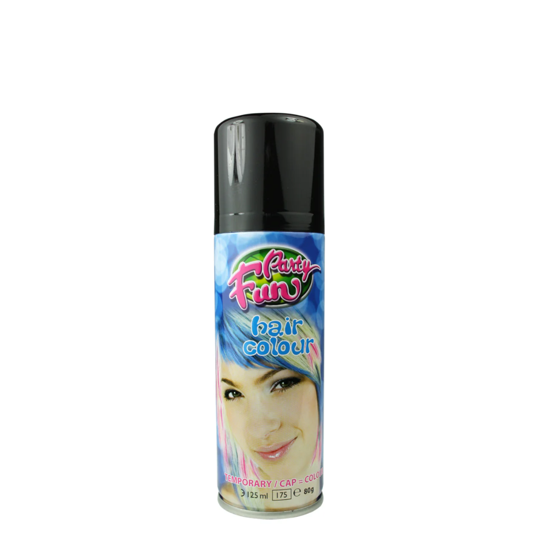 Party Fun Colour Hair Spray - Black – Haircare Works