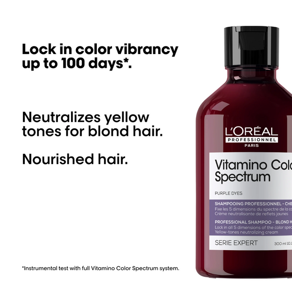 Serie Expert Vitamino Color Spectrum Purple Shampoo 300ml