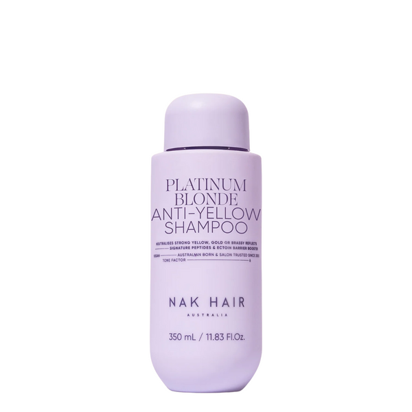 Nak Hair Signature Platinum Blonde Shampoo & Condition 350ml Duo