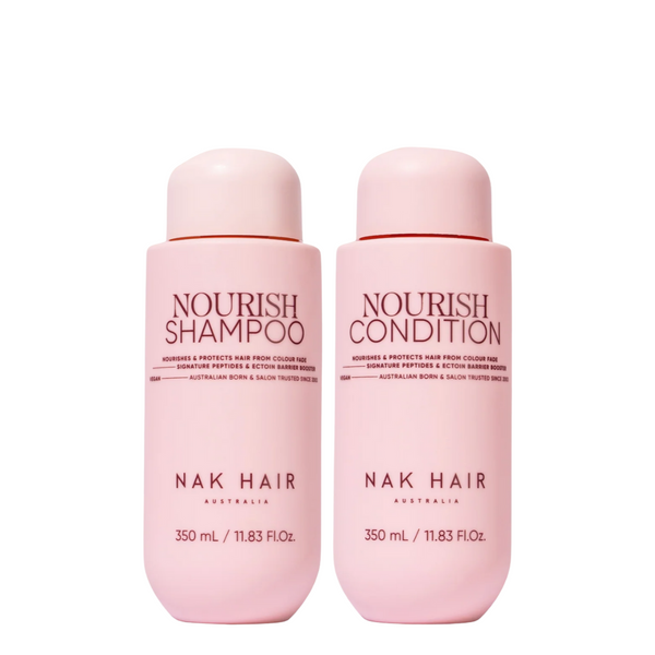 Nak Hair Signature Nourish Shampoo & Condition 350ml Duo