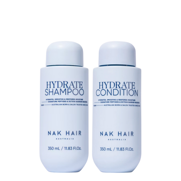 Nak Hair Signature Hydrate Shampoo & Condition 350ml Duo