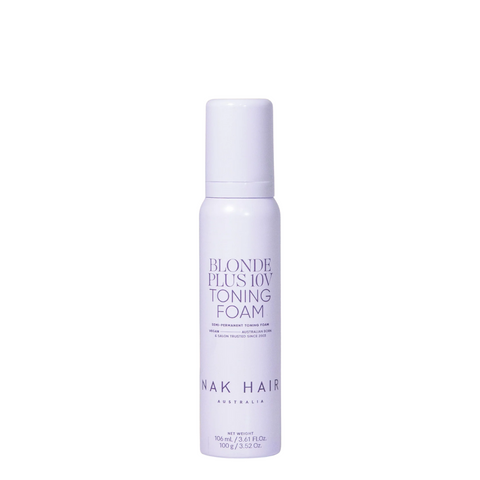 Nak Hair Signature Blonde Plus 10V Toning Foam 100g