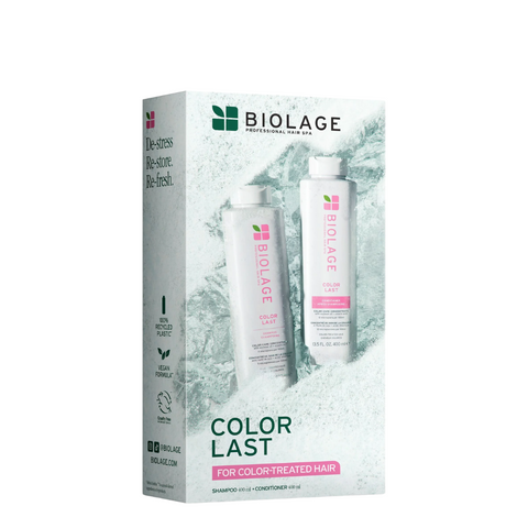 Biolage Color Last Shampoo & Conditioner 400ml Duo Pack