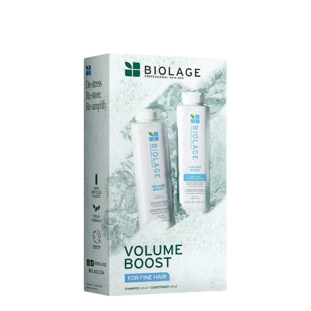 Biolage Volume Boost Shampoo & Conditioner 400ml Duo Pack