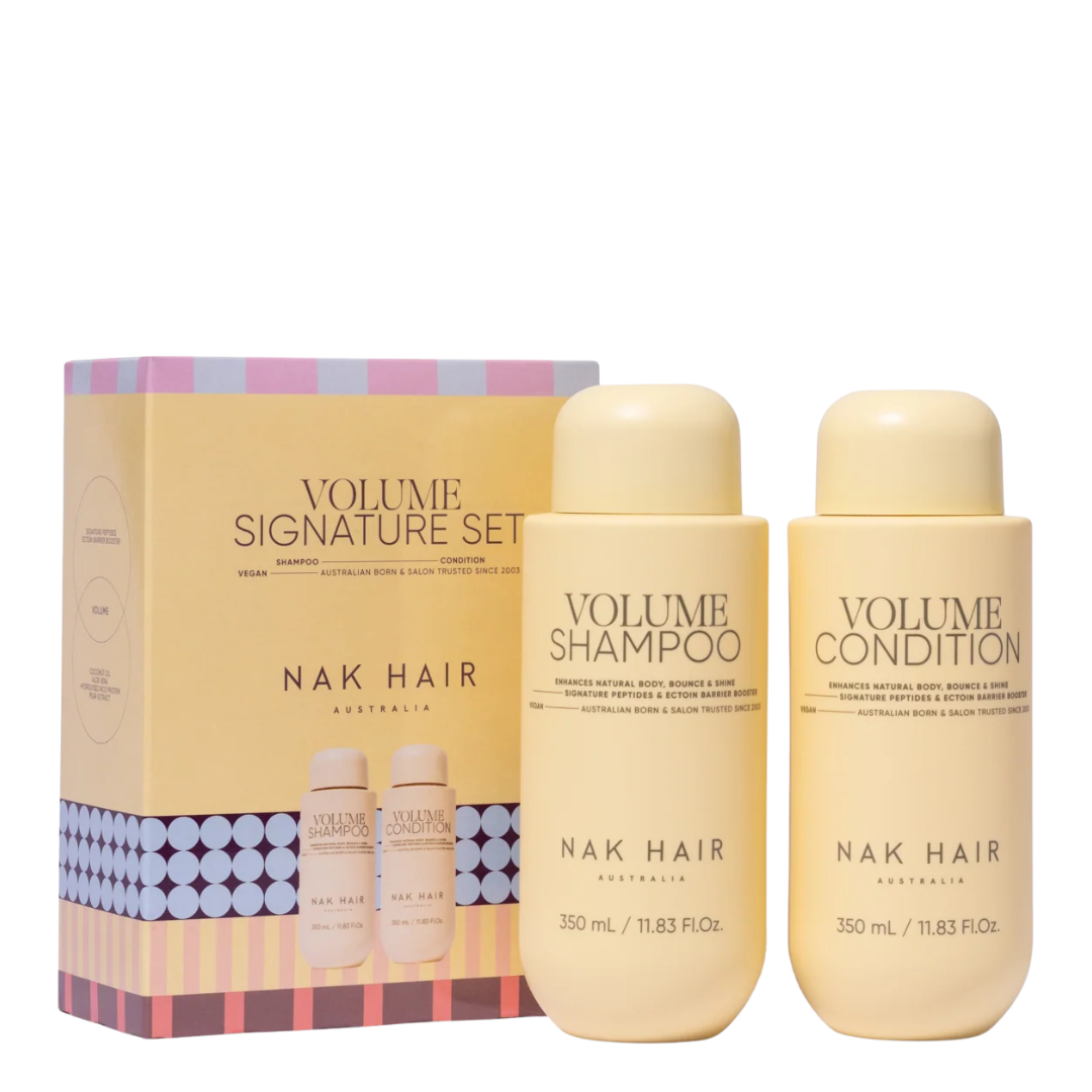 Nak Hair Signature Volume Shampoo & Condition 350ml Duo