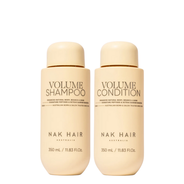 Nak Hair Signature Volume Shampoo & Condition 350ml Duo