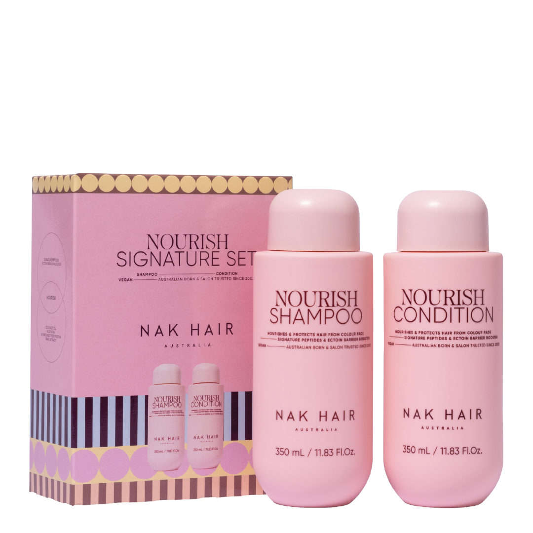 Nak Hair Signature Nourish Shampoo & Condition 350ml Duo