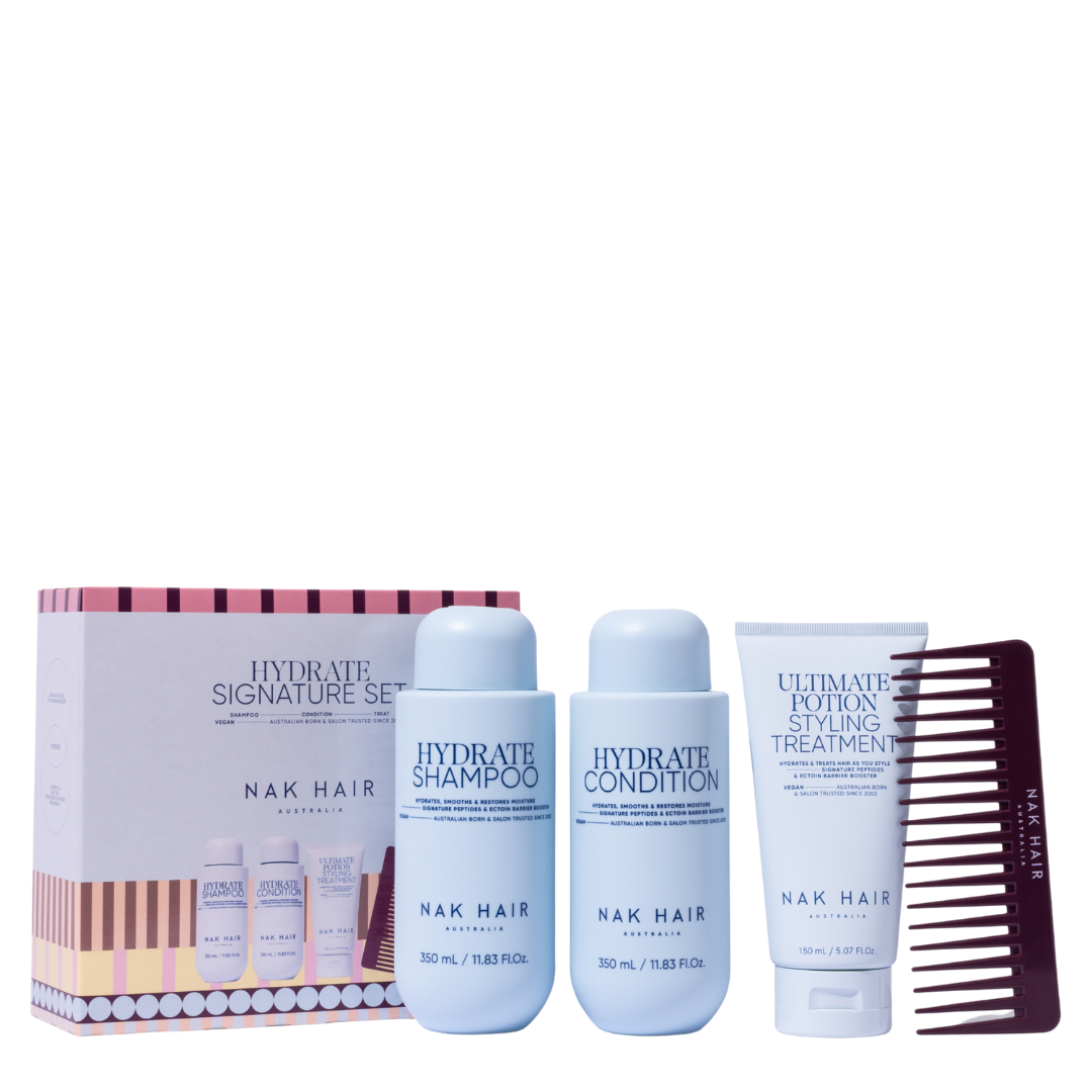 Nak Hair Signature Hydrate Trio Gift Pack