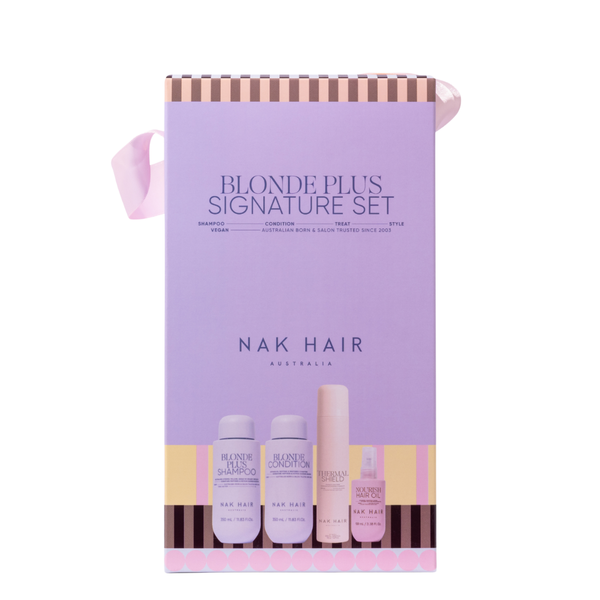 Nak Hair Signature Blonde Plus Quad Gift Pack