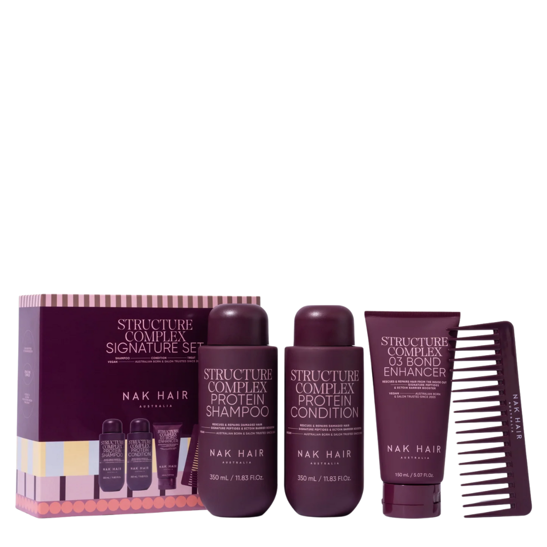 Nak Hair Signature Structure Complex Trio Gift Pack