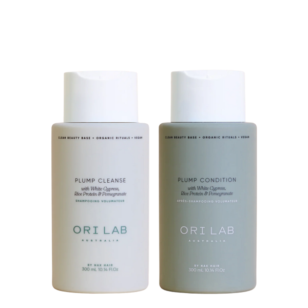 ORI Lab Plump Cleanse & Condition 300ml Duo