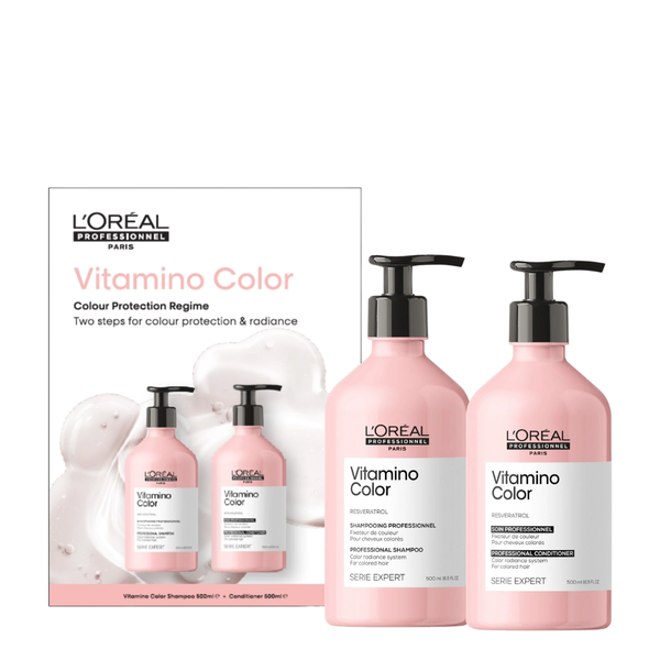 L'Oréal Serie Expert Vitamino Color 500ml Duo Pack