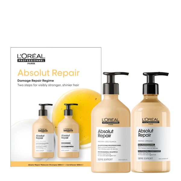 L'Oréal Serie Expert Absolut Repair 500ml Duo Pack