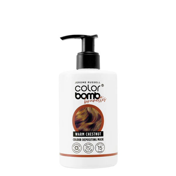 Jerome Russell Color Bomb - Warm Chestnut 300ml