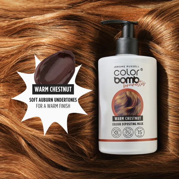 Jerome Russell Color Bomb - Warm Chestnut 300ml