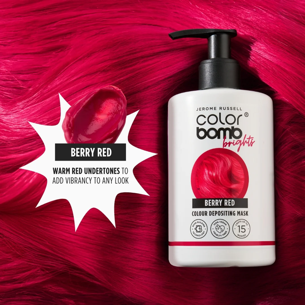 Jerome Russell Color Bomb - Berry Red 300ml