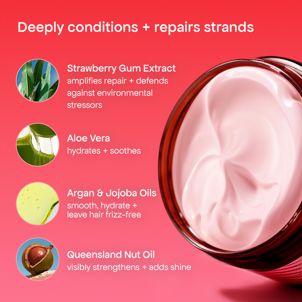 Bondi Boost Strawberry Gum HG Miracle Hair Mask 250ml