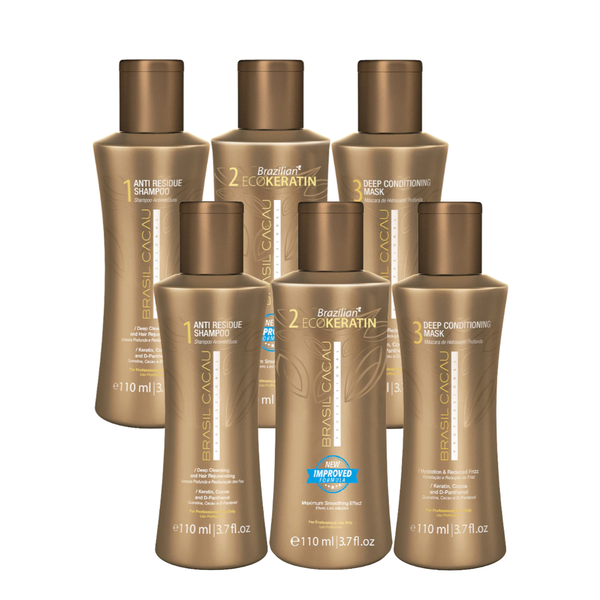 Brasil Cacau Eco Keratin Treatment 110ml Kit x 2