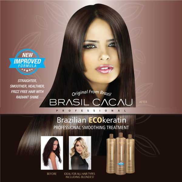 Brasil Cacau Eco Keratin Treatment 110ml Kit x 2