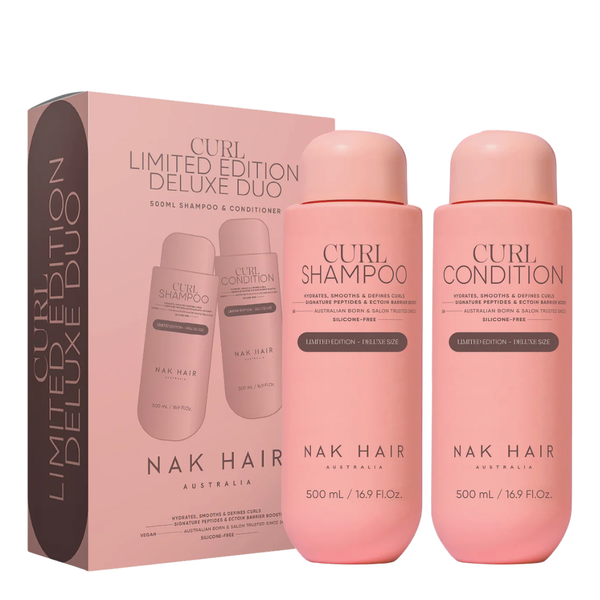 Nak Hair Signature Curl Shampoo & Condition 500ml Duo