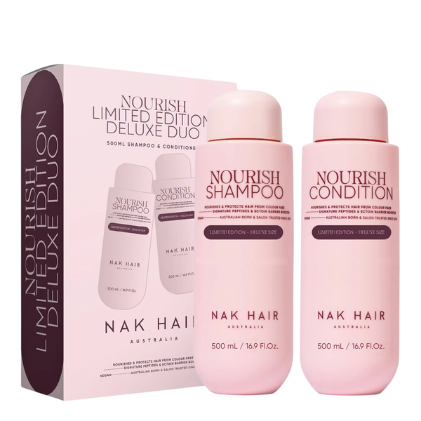 Nak Hair Signature Nourish Shampoo & Condition 500ml Duo