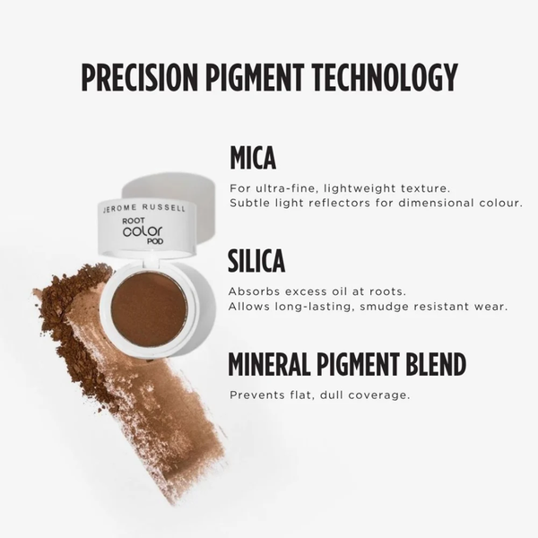 Jerome Russell Root Color Pod Root Touch Up Powder - Medium Brown 4g