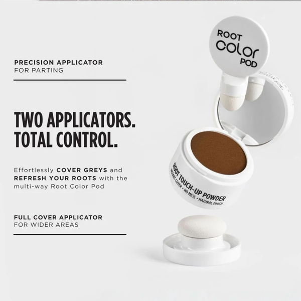 Jerome Russell Root Color Pod Root Touch Up Powder - Medium Brown 4g