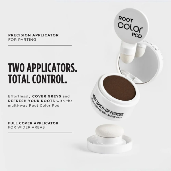 Jerome Russell Root Color Pod Root Touch Up Powder - Dark Brown 4g