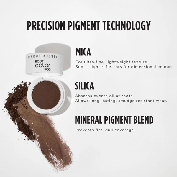 Jerome Russell Root Color Pod Root Touch Up Powder - Dark Brown 4g