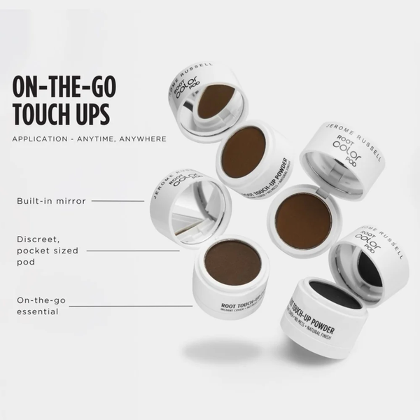 Jerome Russell Root Color Pod Root Touch Up Powder - Black 4g
