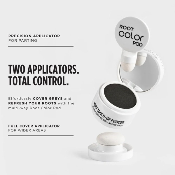 Jerome Russell Root Color Pod Root Touch Up Powder - Black 4g