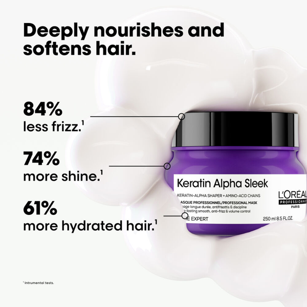L'Oréal Serie Expert Keratin Alpha Sleek Mask 250ml