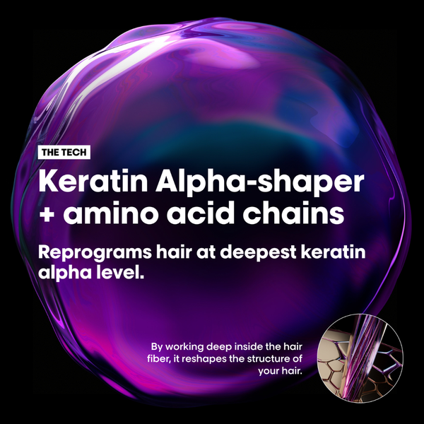 L'Oréal Serie Expert Keratin Alpha Sleek Shampoo 250ml