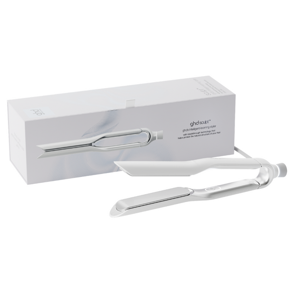 ghd Sculpt Interactive Hair Straightener - White