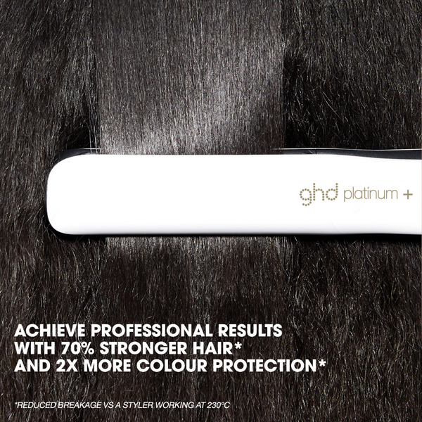 ghd Platinum+ Hair Straightener - White
