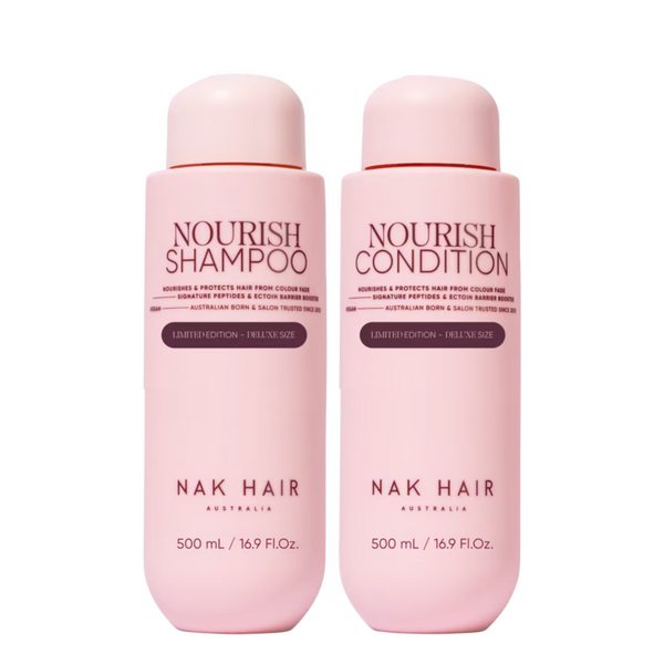 Nak Hair Signature Nourish Shampoo & Condition 500ml Duo