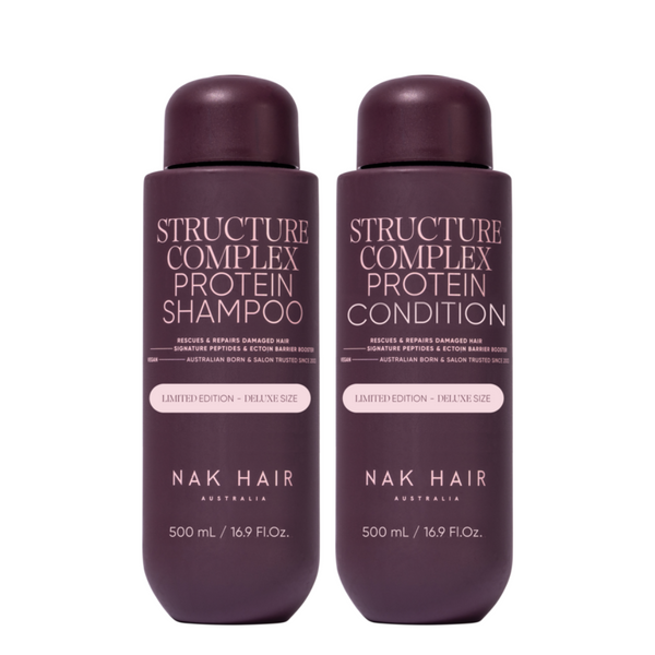 Nak Hair Signature Structure Complex Shampoo & Condition 500ml Duo