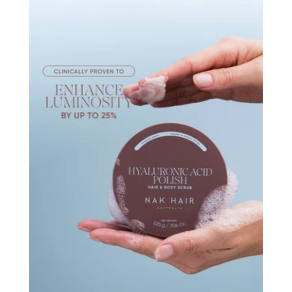Nak Hair Signature Senses Hyaluronic Acid Polish Hair & Body Scrub 225g