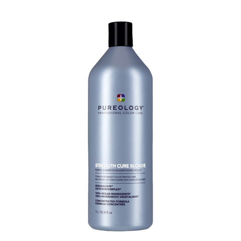 Pureology Strength Cure Blonde Purple Shampoo 1 Litre