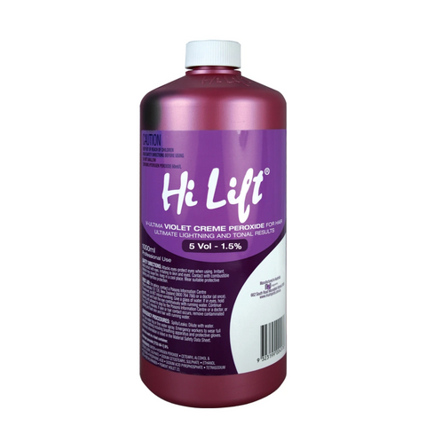 Hi Lift Creme Peroxide Violet 5 Vol 1.5% 1 Litre